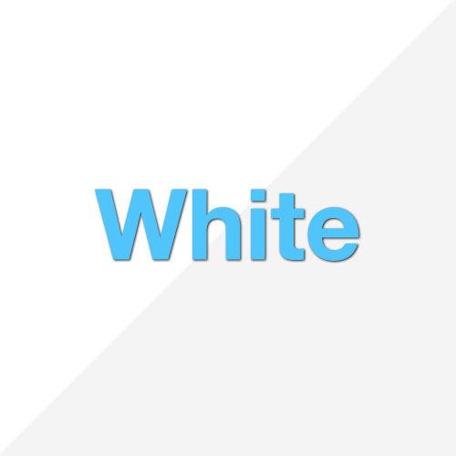 White Shelving Colour Swash