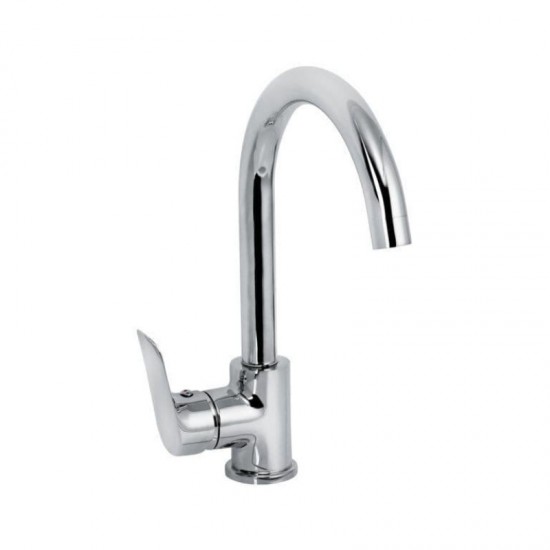 Cascade Chrome Cadence Monobloc Kitchen Sink Tap - 013.1120.3