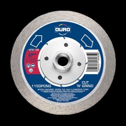 Duro Plus DPCNG 115mm Diamond Blade - 22.2mm Bore