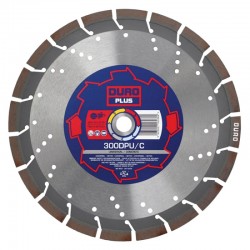 Duro Plus DPU/C 230mm Diamond Blade - 22.2mm Bore