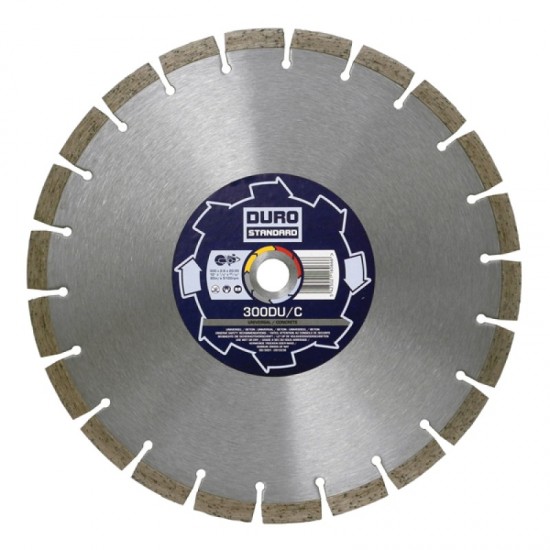 Duro Standard DU/C 300mm Diamond Blade - 20mm Bore