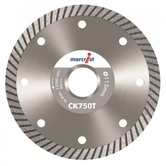 Marcrist CK750T 115mm Diamond Blade - 22.2mm Bore