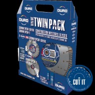 Duro Plus DPCM & DPCM-T Twin Diamond Blade - 20mm Bore