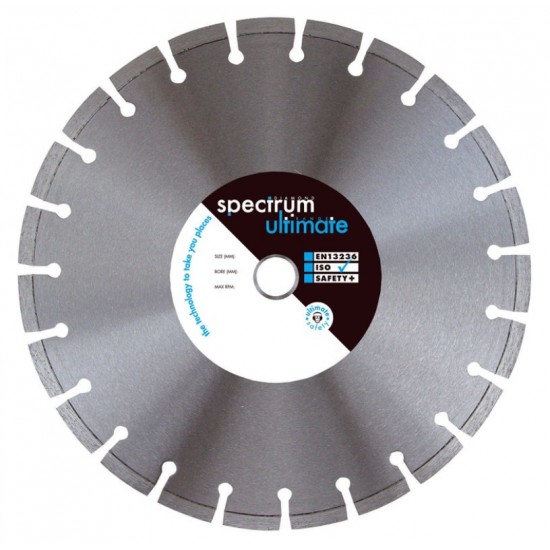 Spectrum LCRV 230mm Diamond Blade - 22.2mm Bore