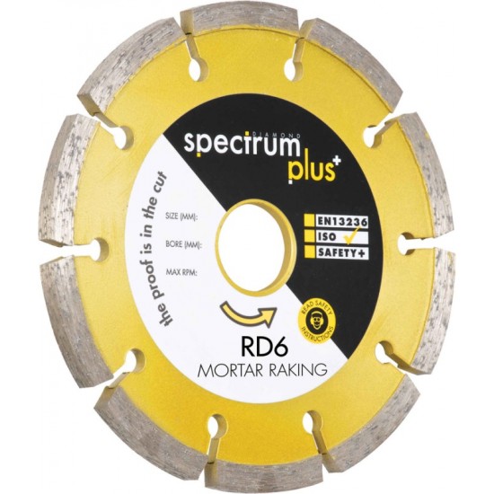 Spectrum RD6 125mm Diamond Blade - 22.2mm Bore