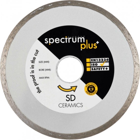 Spectrum SD 180mm Diamond Blade - 22.2mm Bore