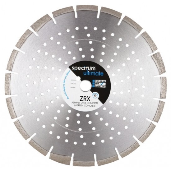 Spectrum ZRX 350mm Diamond Blade - 25.4mm Bore