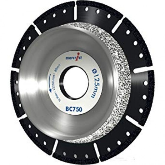 Marcrist BC750 125mm Diamond Blade - 22.2mm Bore