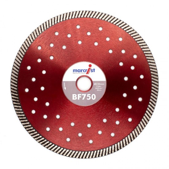 Marcrist BF750 230mm Diamond Blade - 22.2mm Bore