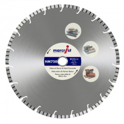 Marcrist HM750 350mm Diamond Blade - 25.4mm Bore