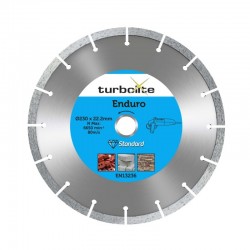Marcrist Turbolite Enduro Standard 350mm Diamond Blade - 25.4mm Bore