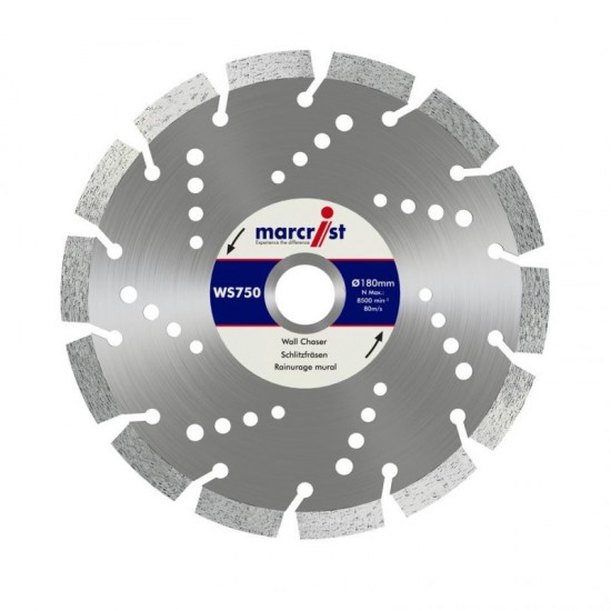 Marcrist WS750 115mm Diamond Blade - 22.2mm Bore