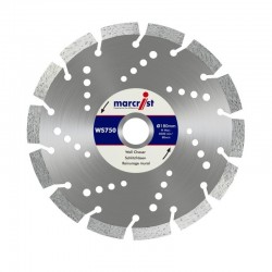 Marcrist WS750 180mm Diamond Blade - 22.2mm Bore