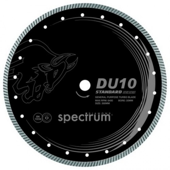 Spectrum DU10 115mm Diamond Blade - 20mm Bore