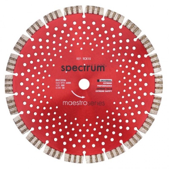 Spectrum TCX15 125mm Diamond Blade - 22.2mm Bore