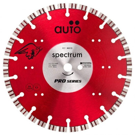 Spectrum MX 300mm Diamond Blade - 20mm Bore