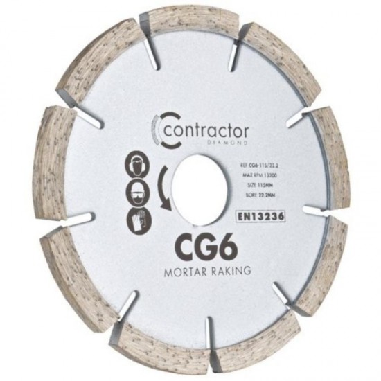 Spectrum CG6 125mm Diamond Blade - 22.2mm Bore