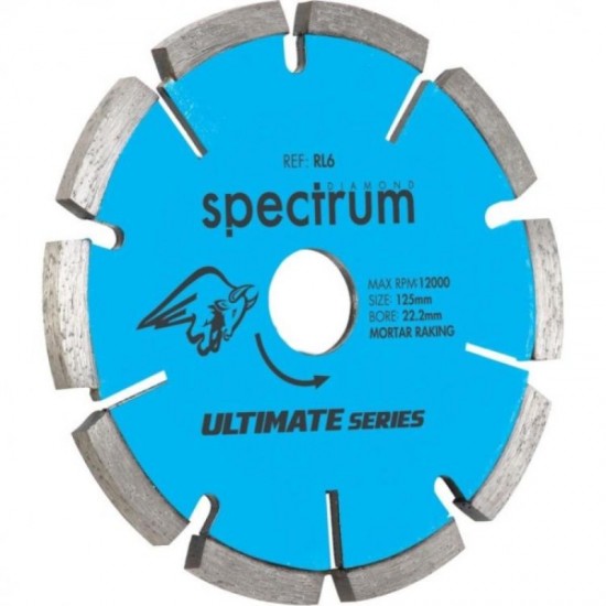 Spectrum RZ6 115mm Diamond Blade - 22.2mm Bore
