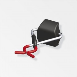 Steel Galv Coaxis X-Star Type Rail System Red ProSolve
