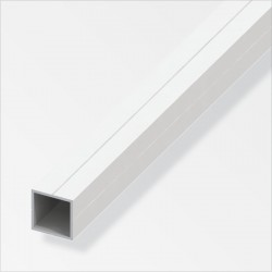 PVC Square Tube 23.5mm X 2.5M White ProSolve