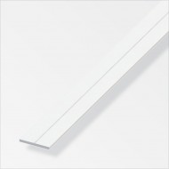 PVC Flat Bar 15.5mm X 1m White ProSolve