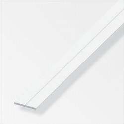PVC Flat Bar 19.5mm X 1m White ProSolve
