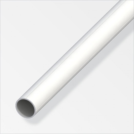 PVC Round Tube 7.5 X 1mm X 1m White ProSolve