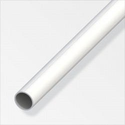PVC Round Tube 11.5 X 1.5mm X 1m White ProSolve