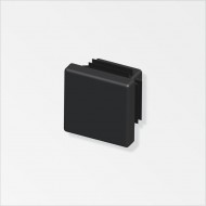 PVC Lamellar Square Plug 23.5mm Black (Pair) ProSolve