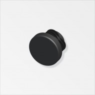 PVC Lamellar Round Plug 23.5mm Black (Pair) ProSolve