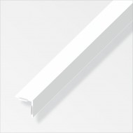 PVC Angle 20 X 20 X 1mm White With Adhesive ProSolve