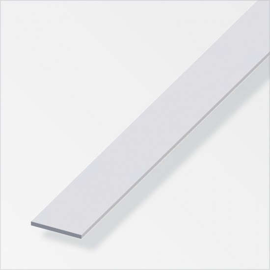 Silver Aluminium Flat Bar 20 X 5mm X 1m ProSolve