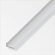 Silver Aluminium Angle 20 X 10 X 1.5mm X 1m ProSolve