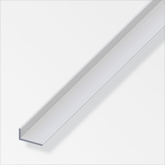 Silver Aluminium Angle 40 X 15 X 1.5mm X 1m ProSolve