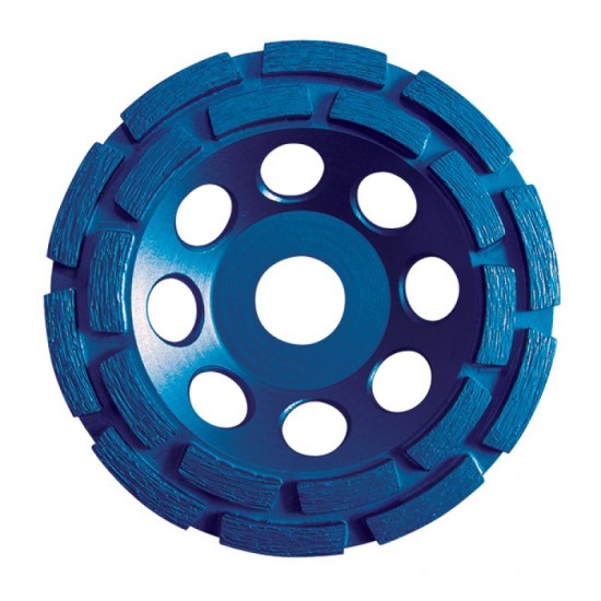 Mexco CGX90 180mm Twin Row Diamond Cup Grinder - 22.23mm Bore
