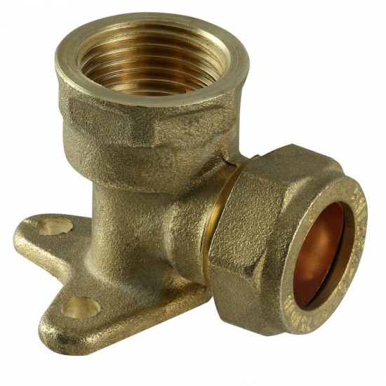 COMAP 35778 15mm Compression Back Plate Elbow