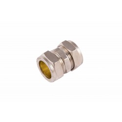 COMAP 75720 15mm Chrome Compression Coupling