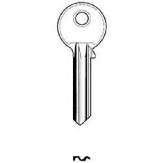 Silca ER2 6 Pin Cylinder Key