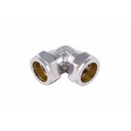 COMAP 75741 22mm Chrome Compression Elbow