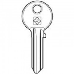 IS-8D IE6 ISEO Blank Cylinder Key