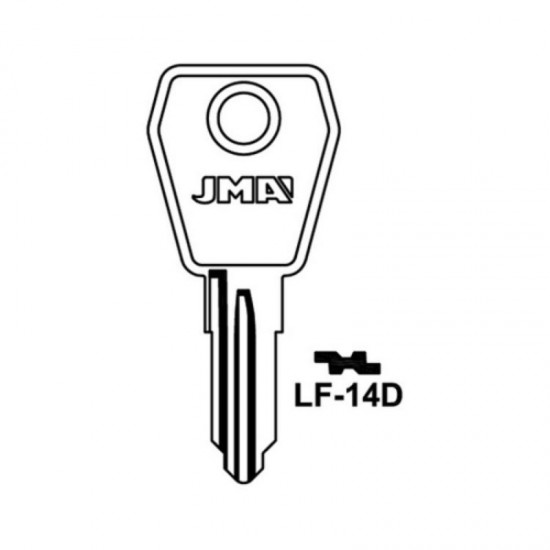 LF30R LF-14D L&F Cylinder Key