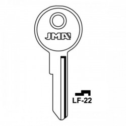 LF-22 LF8 L&F Cylinder Key