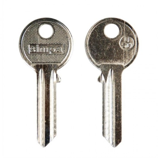 U-5D UL050 Universal Cylinder Key