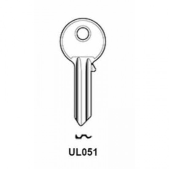 U-5I UL051 Universal Cylinder Key
