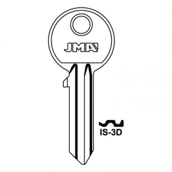 IE2 IS-3D Cylinder Key