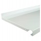 500mm x 610mm White Metal Shelf