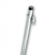 2.4m Galvanised Cleat and Pulley Clothes Post