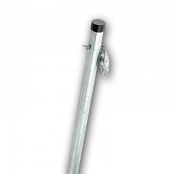 2.4m Galvanised Cleat and Pulley Clothes Post