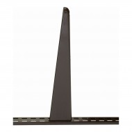 170mm Brown Twin Slot Shelving Bracket