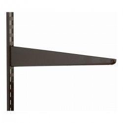 220mm Brown Twin Slot Shelving Bracket